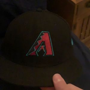 Arizona Diamondbacks hat with Teal